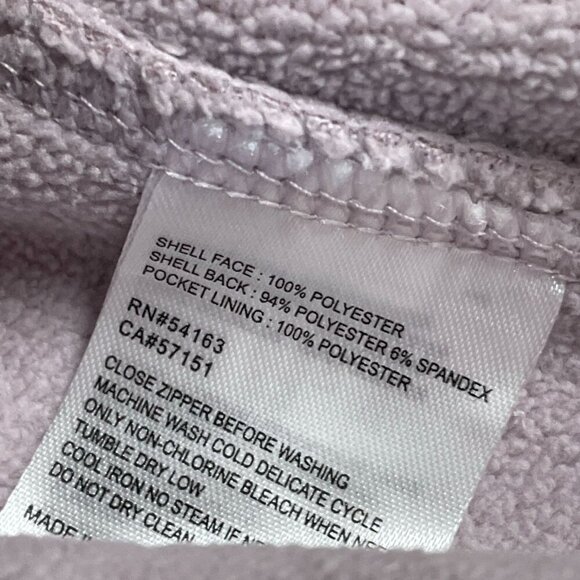 Andrew Marc Womens Ribbed Zip-Up Jacket Lavender S Polyester Blend NWT 6611 - Picture 4 of 7